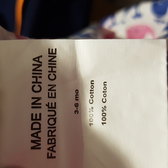 Pottery Barn Kids whale swim suit tunic cover up 3-6 months - Picture 5 of 5